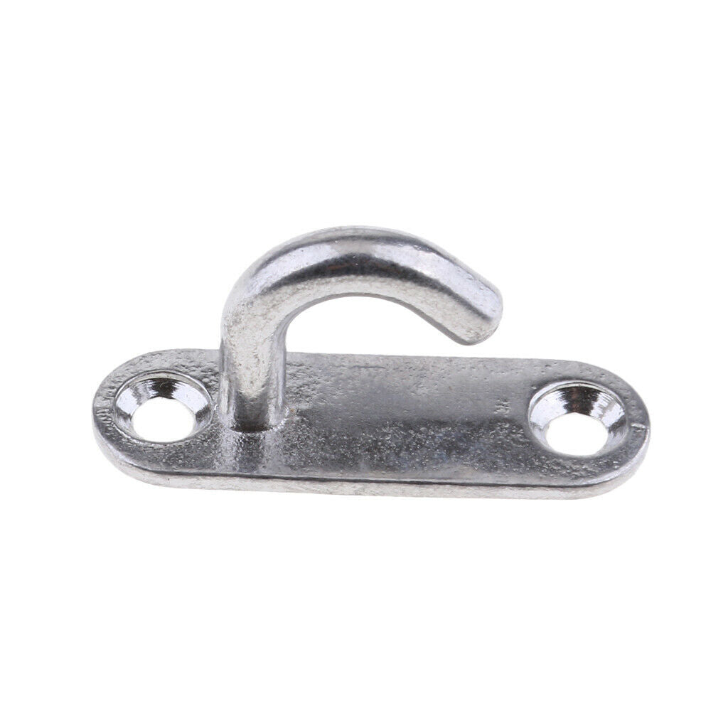 1 Piece Boat Marine Polished Heavy Duty Hook Bracket Yacht Pothook Hanger