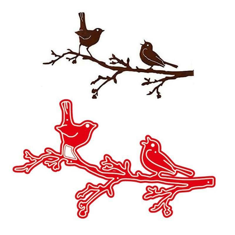 Singing Bird Metal Cutting Dies Stencil DIY Scrapbook Album Paper Card Template