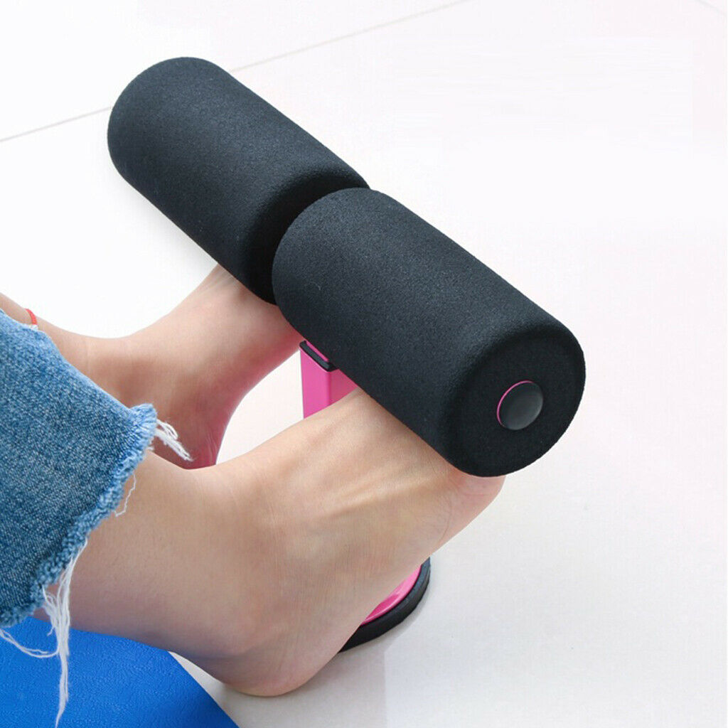 Perfetc Sit Assistant Suction-Cup Ab Sit-Trainer Fitness Workout Bar Toner Blue