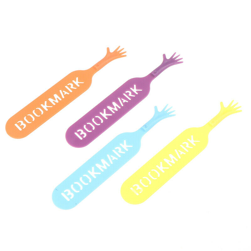 4 pcs / lot 'Help Me' Colorful Bookmarks Reading Item For Children Stationery Tt
