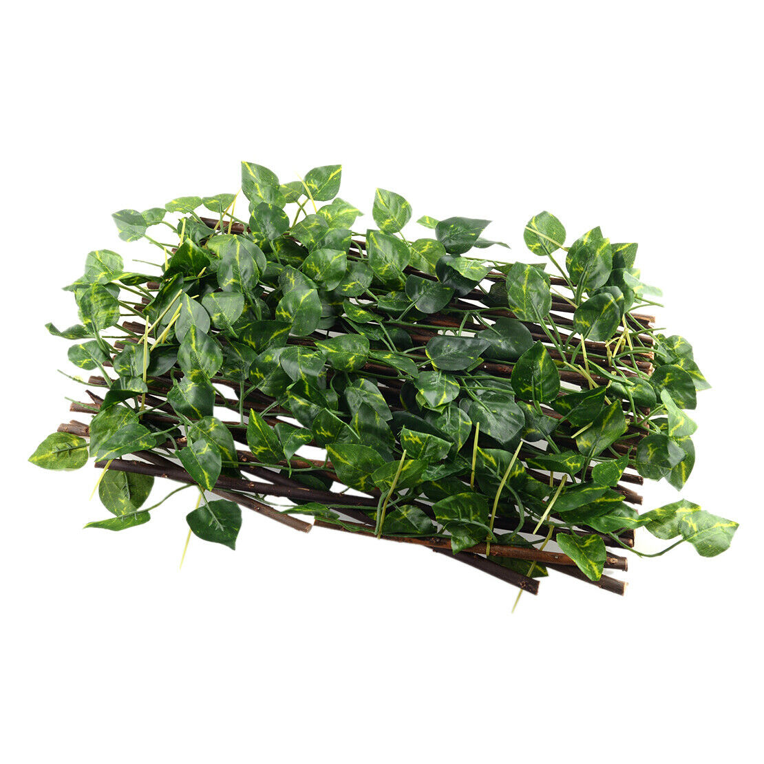 Trellis Artificial Green leaf Fence Wall Expanding Garden Protected Décor.