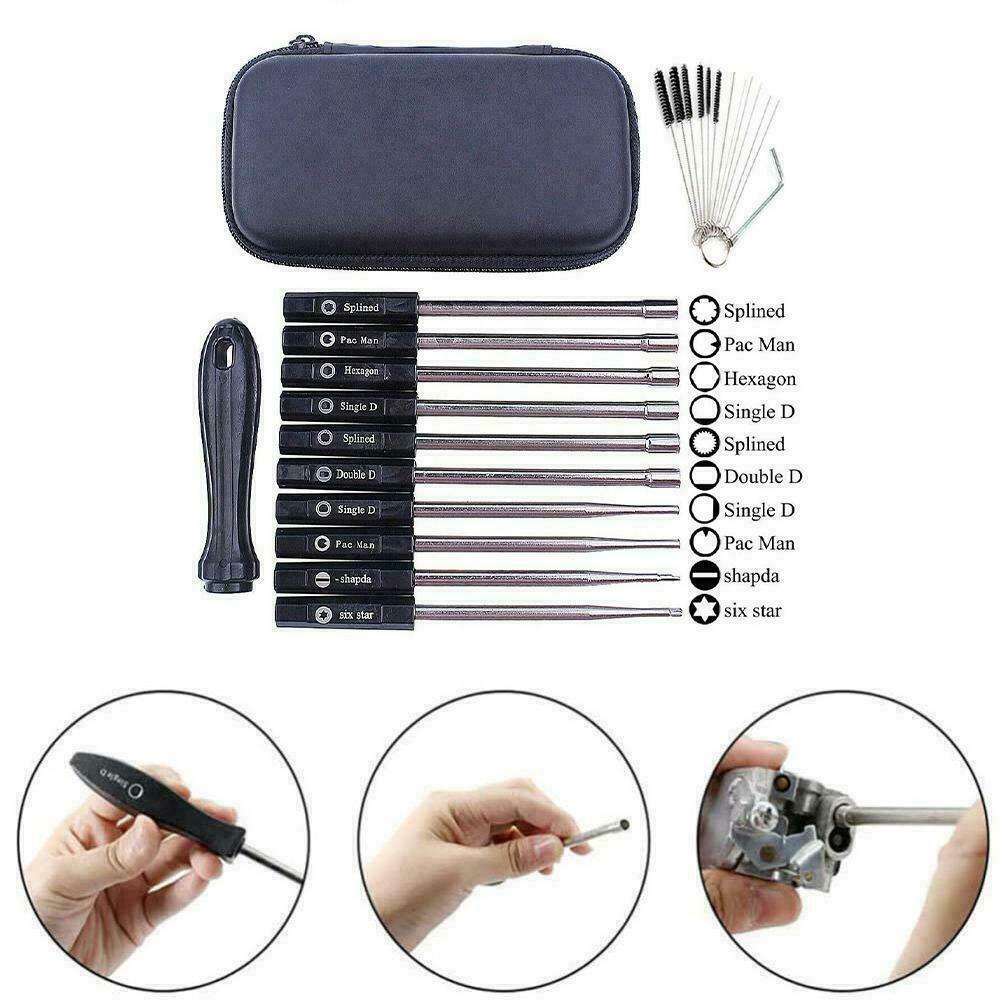 10-piece Carburetor Adjustment Tool Screwdriver Kit new
