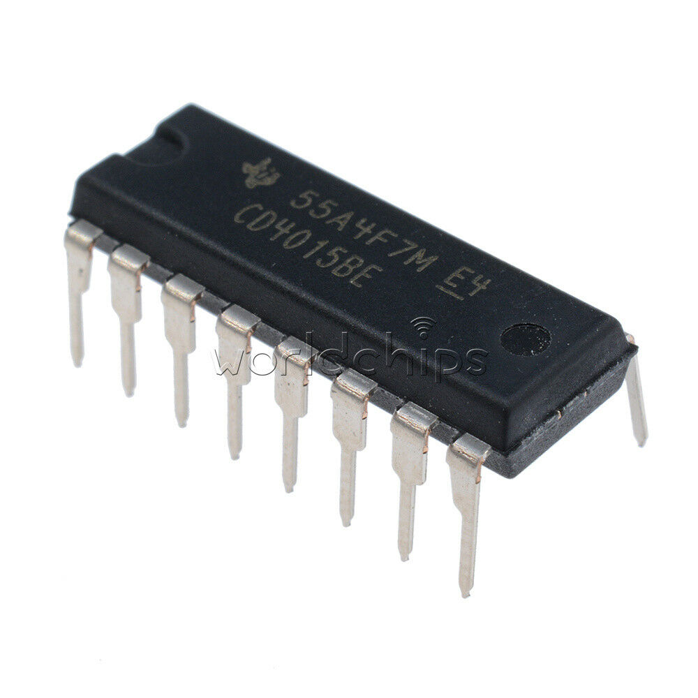 5PCS CD4015BE CD4015 DIP 16 CMOS Dual 4-Stage Static Shift Register