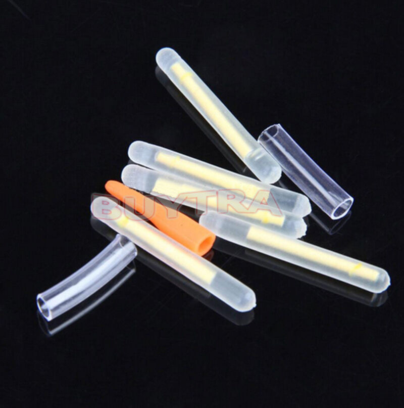 50 Pcs Night Fluorescent Float Lightstick Glow Stick for Fishing_viRDD