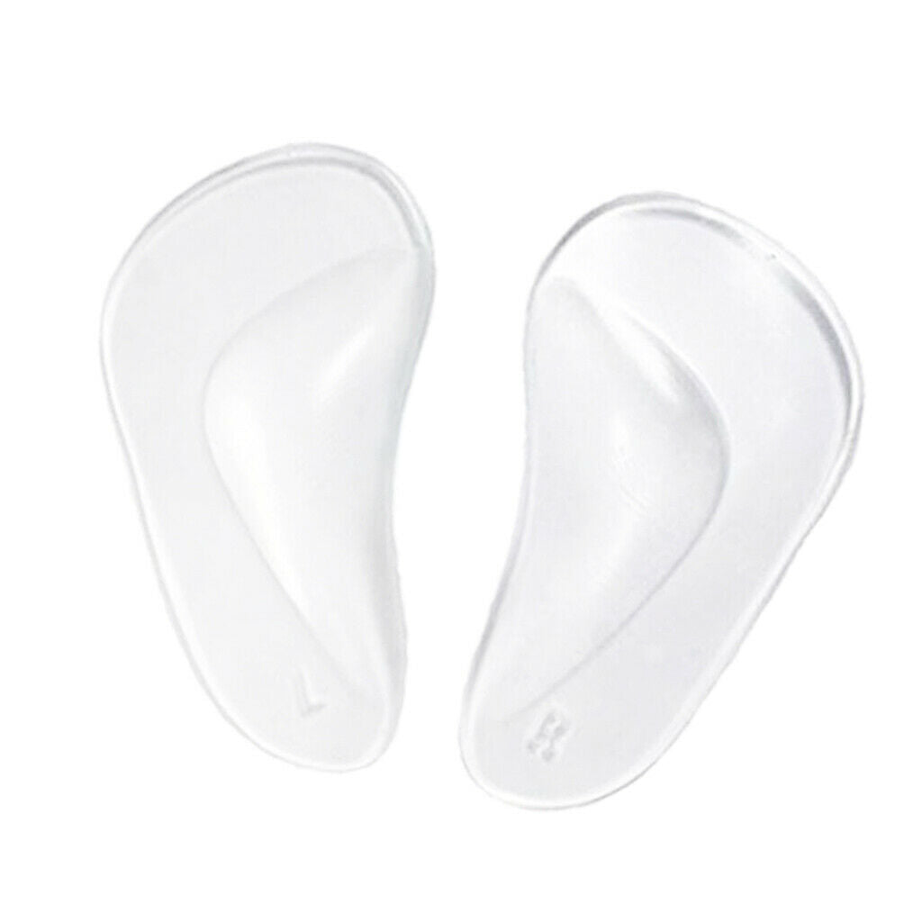 2 Pairs Orthotic Arch Support Insoles Flatfoot Corrector Inserts Stickers L