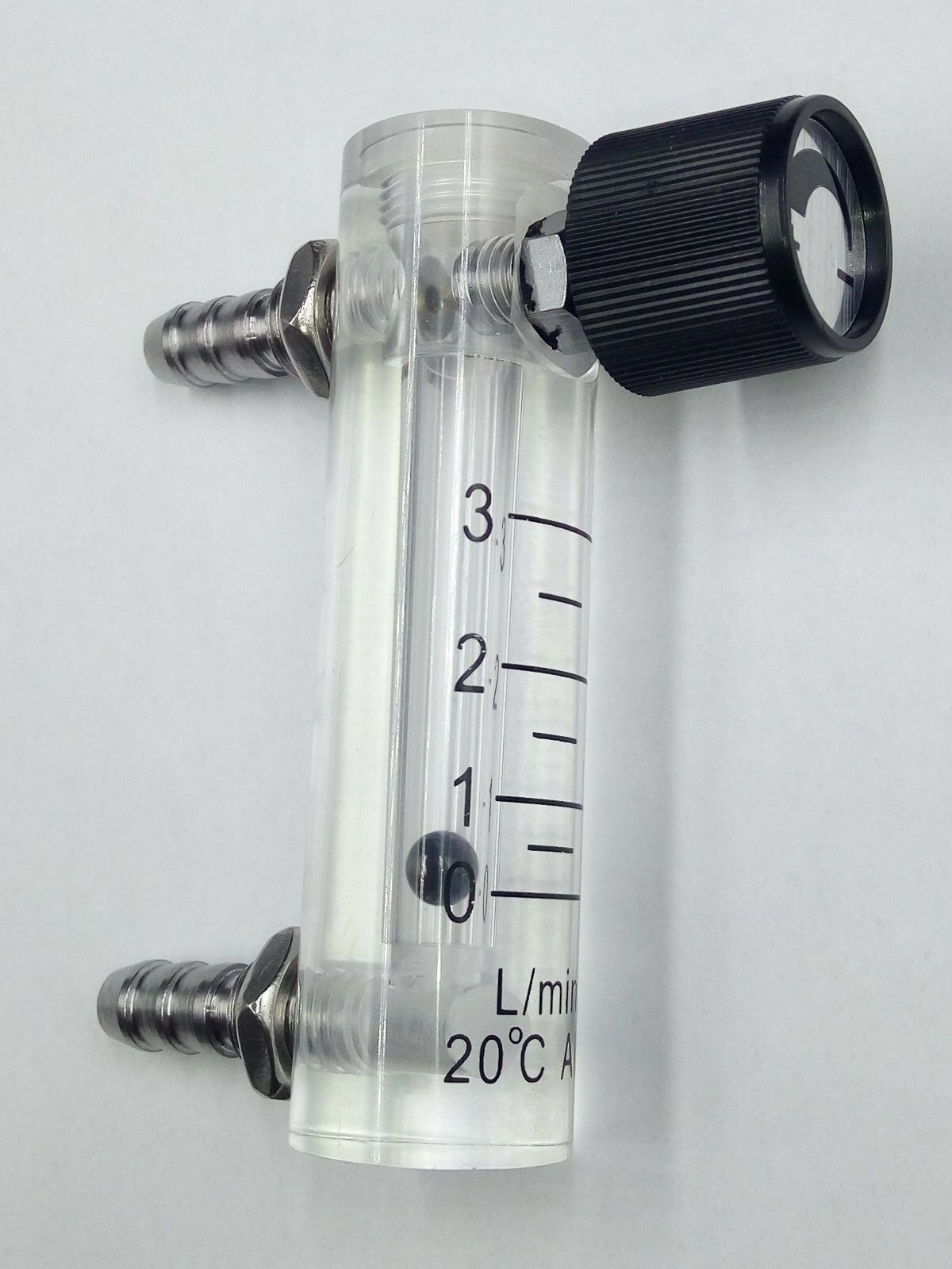 LZQ-2 ,0-3LPM Oxygen flow meter with control valve for Oxygen conectrator