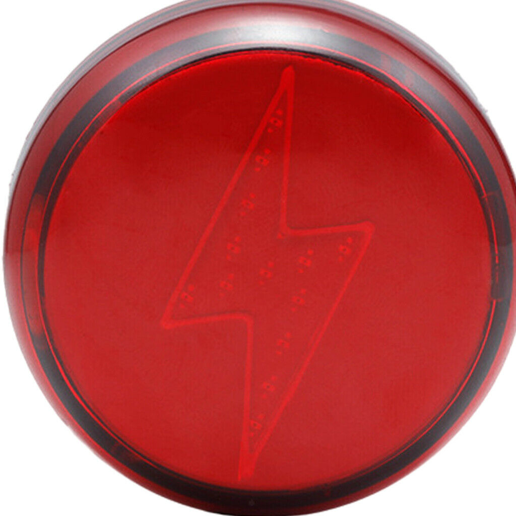 Bicycle Rear Light Rechargeable Cycling 5 Modes Taillight Running Lamps