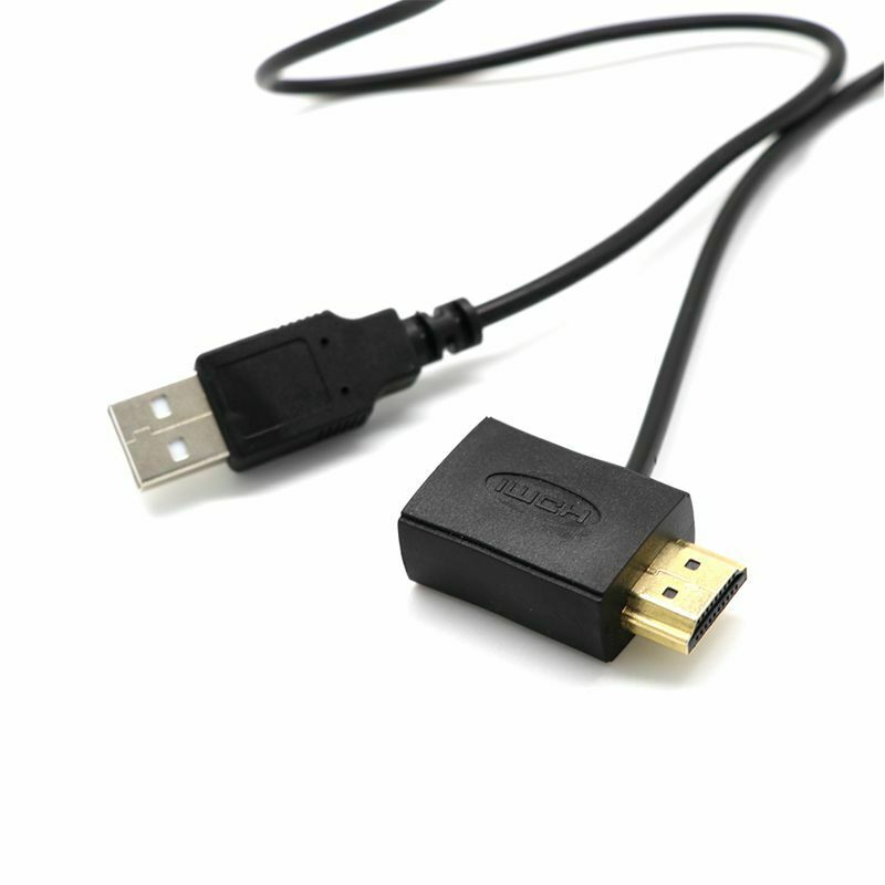 mi Male To Female Connector + USB 2.0 Charger Cable Spliter Adapter Extender MD4