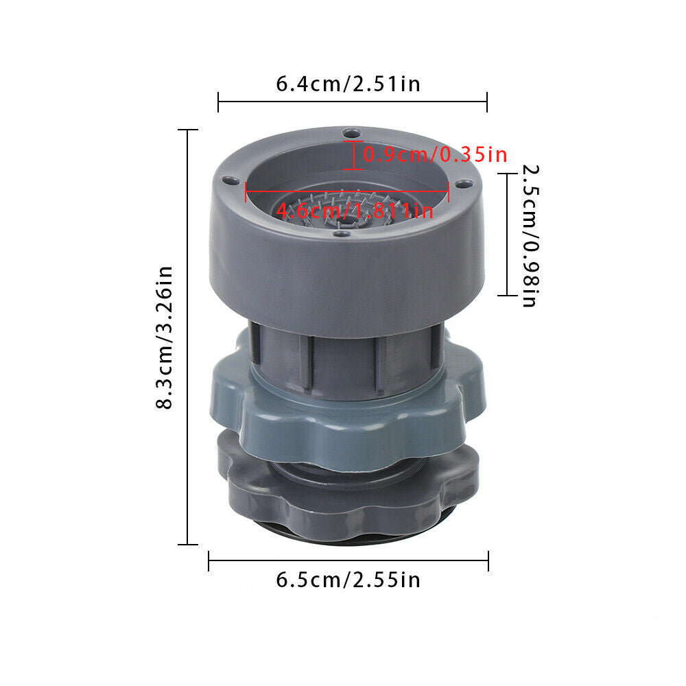Shockproof Shock Mute Pads Anti Vibration Mat Reduce Noises Lifting Foot Base