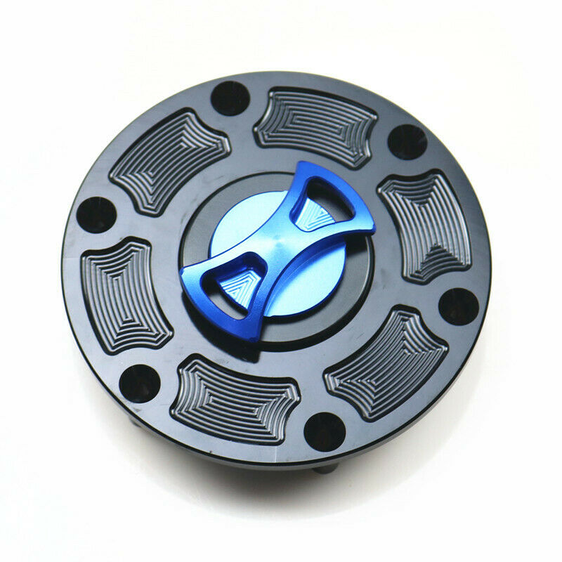 Blue Racing Fuel Gas Tank Cap Cover for BMW R1200RT R1200GS AD R1200RS R1200R