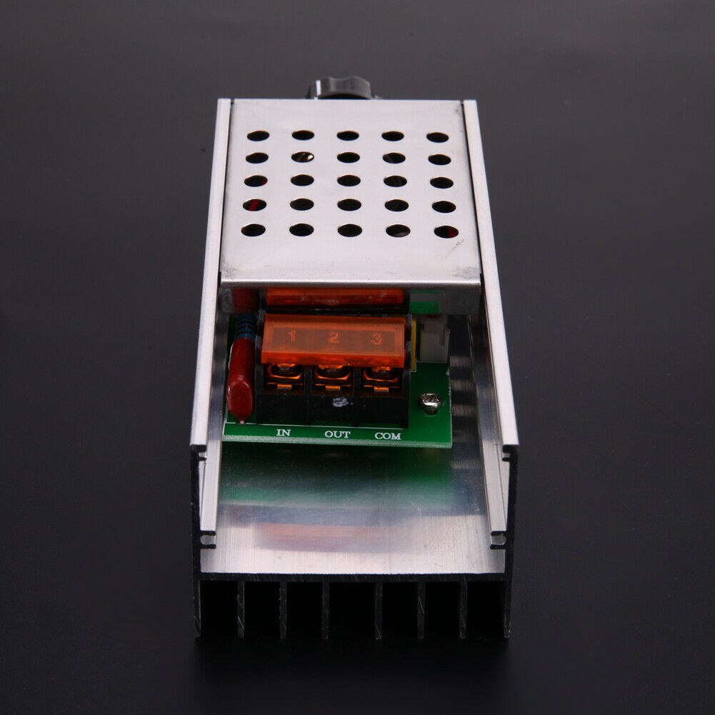 AC 220V 6KW SCR Voltage Regulator Motor Speed Controller Dimmer Thermostat @