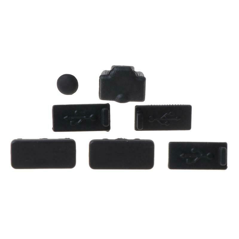 7pcs USB HDMI-compatible Dust Plug Cover for Xbox One X Gaming Console Dust