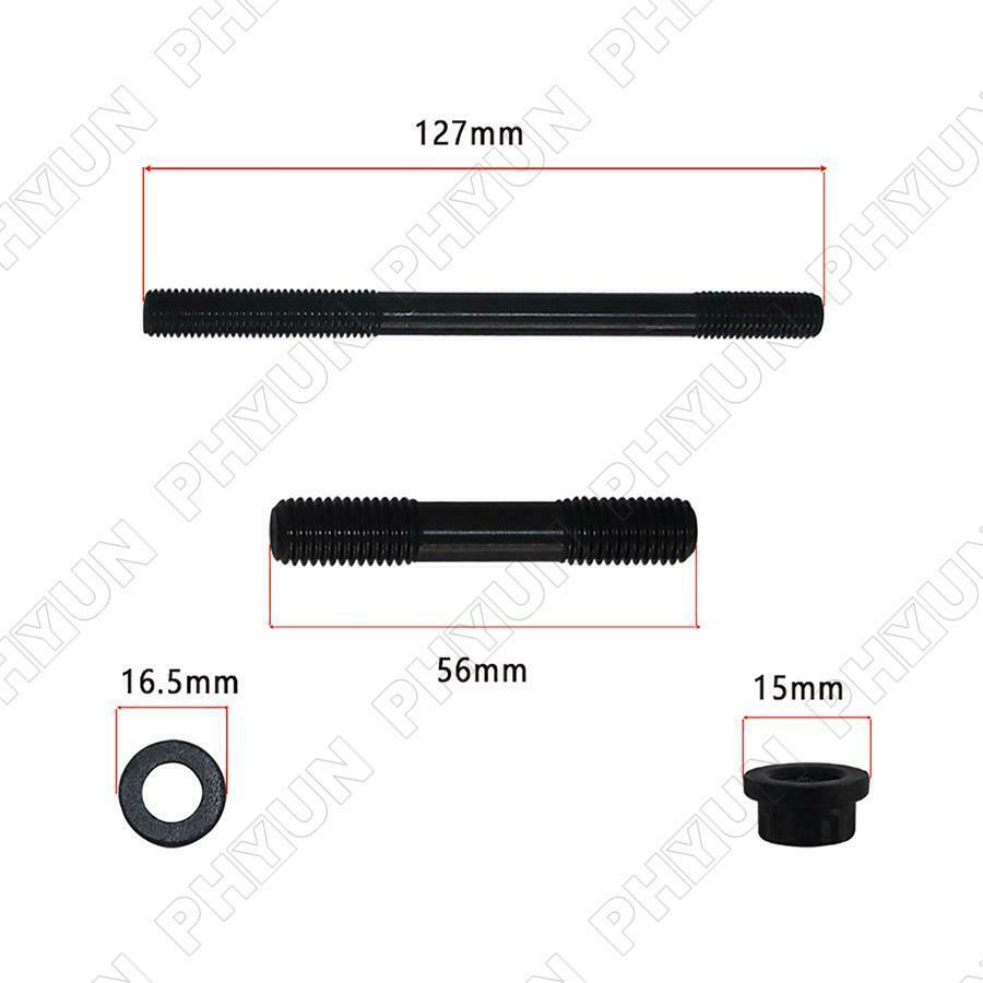For Yamaha Rhino Raptor 660 Cylinder Head Studs Kit High Tensile Aircraft Alloy