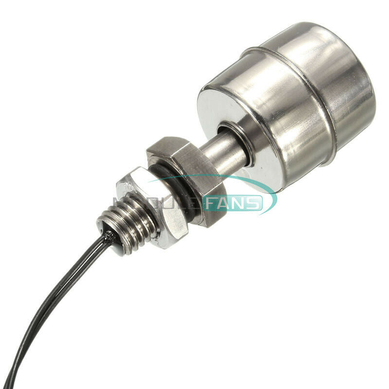 2PCS MINI Indicator Vertical Level Sensor Stainless Steel Float Switch 45mm