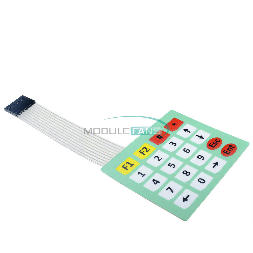 5PCS 4x5 Matrix Array Membrane 4*5 Keys Switch Keypad Keyboard for Arduino