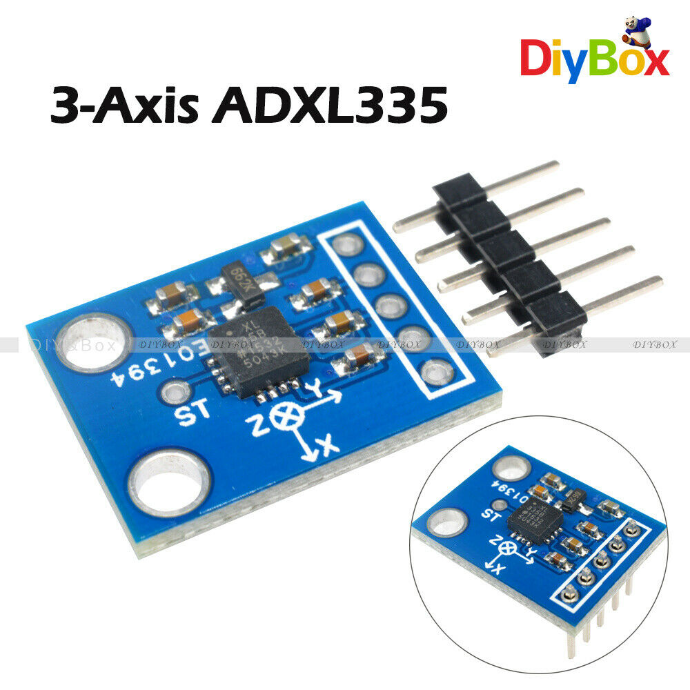 3-Axis ADXL335 Tilt-Sensing and Acceleration Measurement Sensor Module Arduino