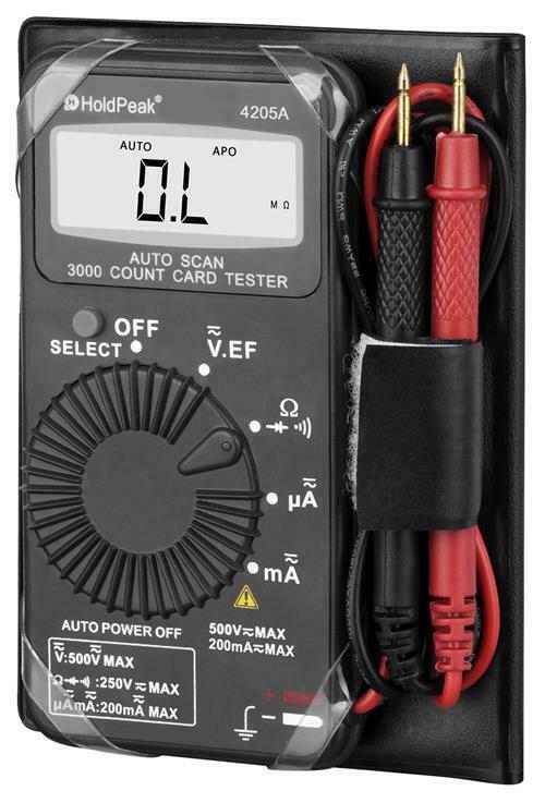 Multifunctional Pocket Meter Digital Resistance Meter Automatic Range Dc Ac Volt