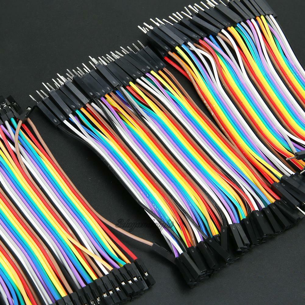 Male To Female Dupont 120Pcs 11 Cm Wire Jumper Line Cable for Arduino Breadboard