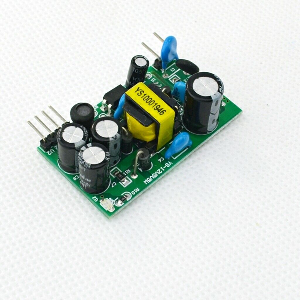 2PCS AC-DC 12V + 5V PWM  Buck Isolated Power Supply Switch Module