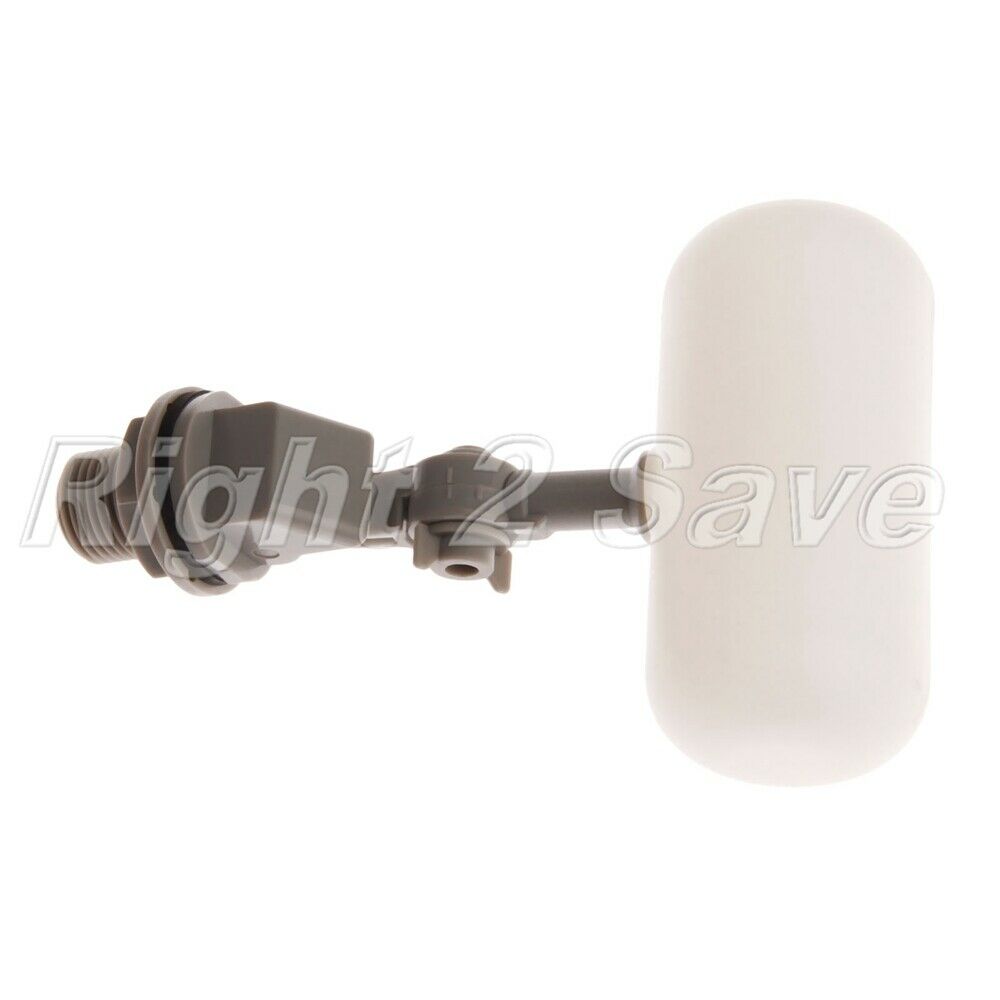 1 x Adjustable Plastic Float Ball Valve Tank Pond Flush Water Level Control 1/2"