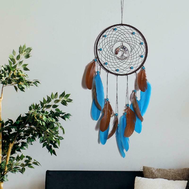 Handmade Dream Catchers Boho Traditional Circle Net for Wall Hanging Decoration