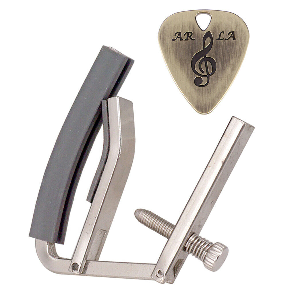 Capo Clamp Curve Shape for Acoustic Guitar Parts Electric Bass Musical