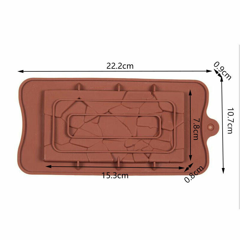 New Silicone Chocolate Mold Chocolate baking Tools Non-stick Silicone cak.l8