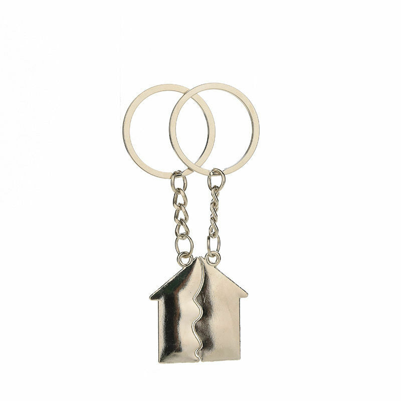 2 X Couple Gift Romantic House Keychain Personalized Souvenirs Lanyard WGJCAU Tt