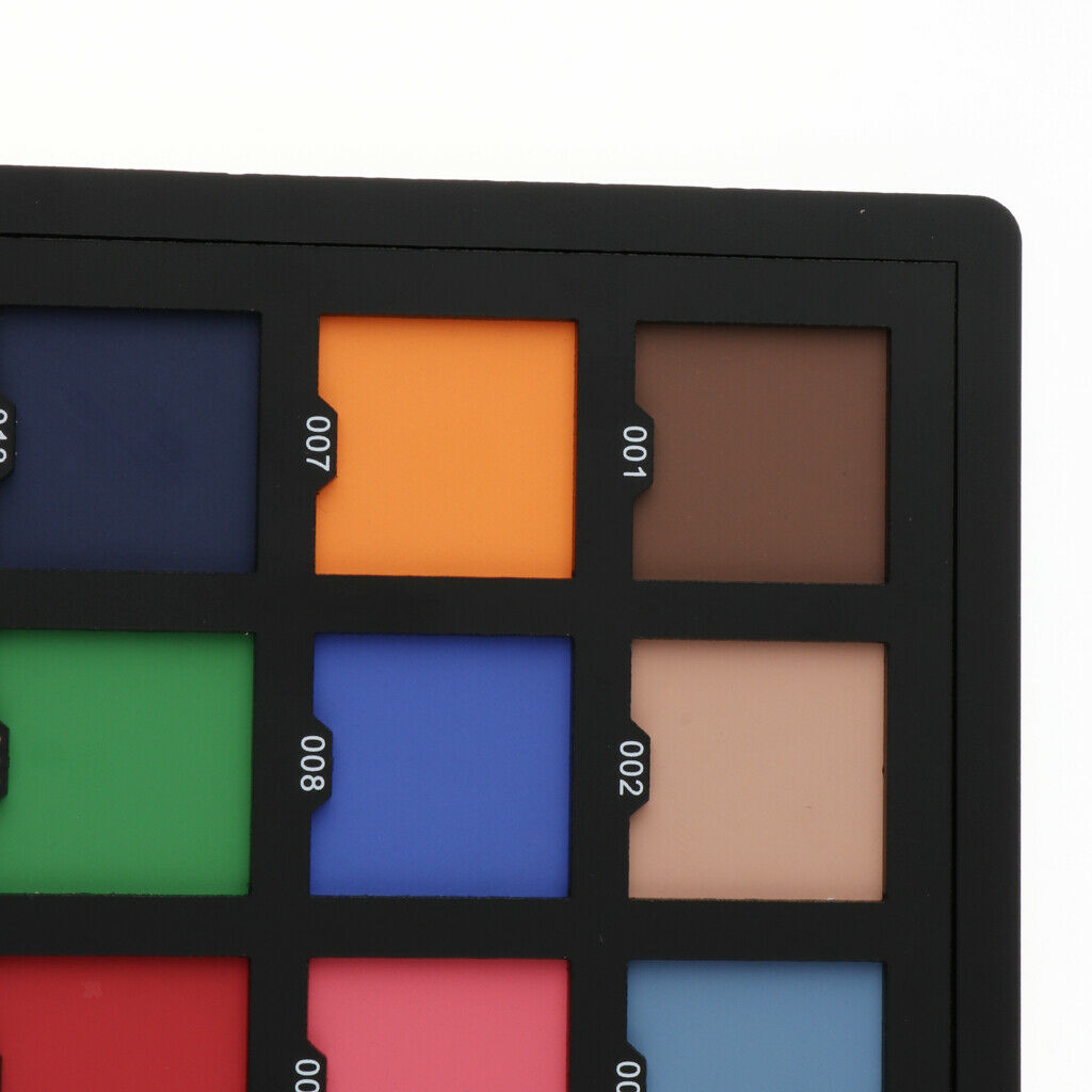 Professional Color Balancing Color Chart Board Palette Board 24