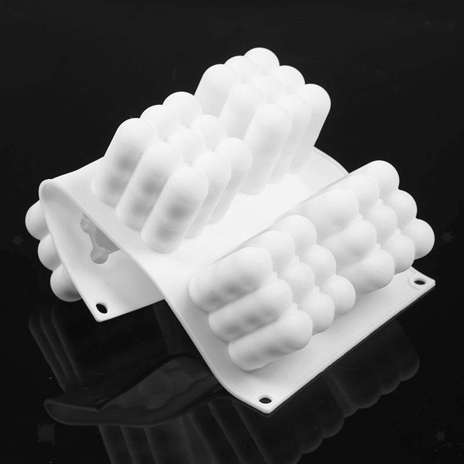 Cube Silicone Mold Dessert Fondant Pastry Baking Mould DIY Soap Candle