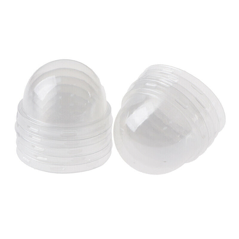 50pcs Cupcake Paper Cup Transparent Lid Cover for Baking Cups Muffin Paper CSJ