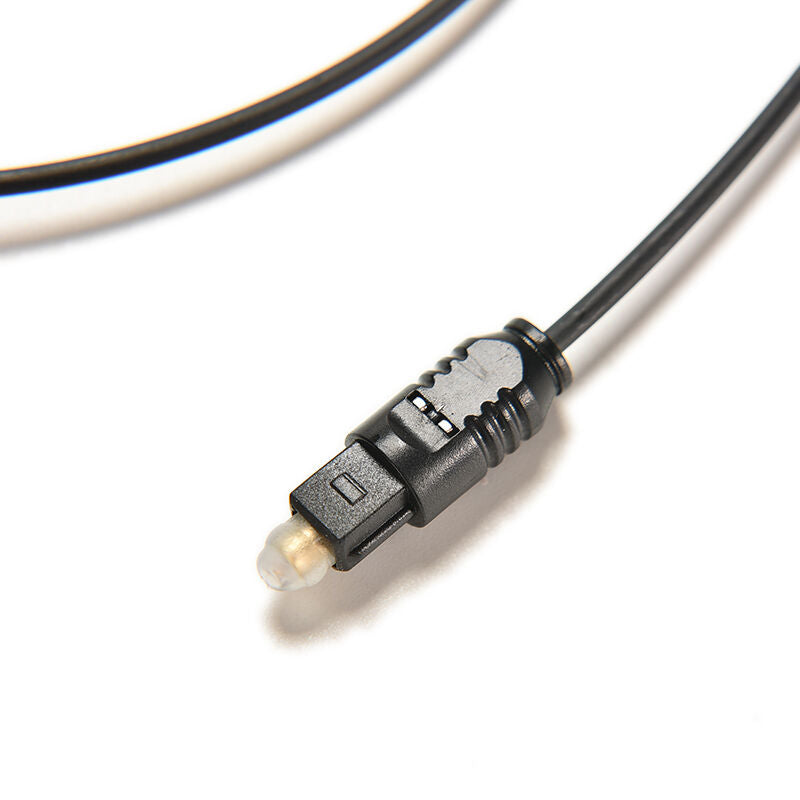 1M 3ft Toslink to Mini Plug 3.5mm Digital Optical SPDIF Audio Cable Optic Fib SJ