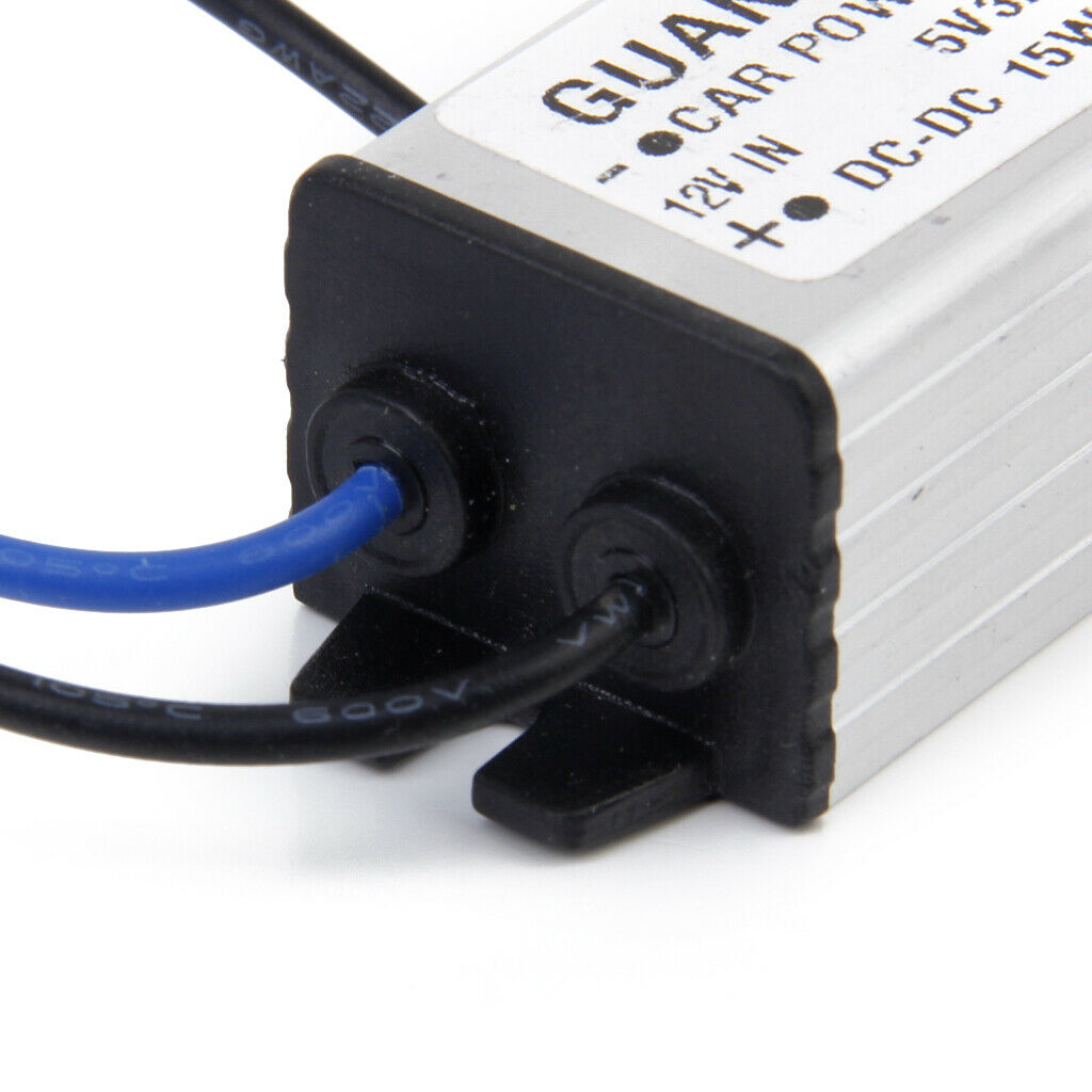 Waterproof DC 12V To 5V 3A 15W Buck  Module Car