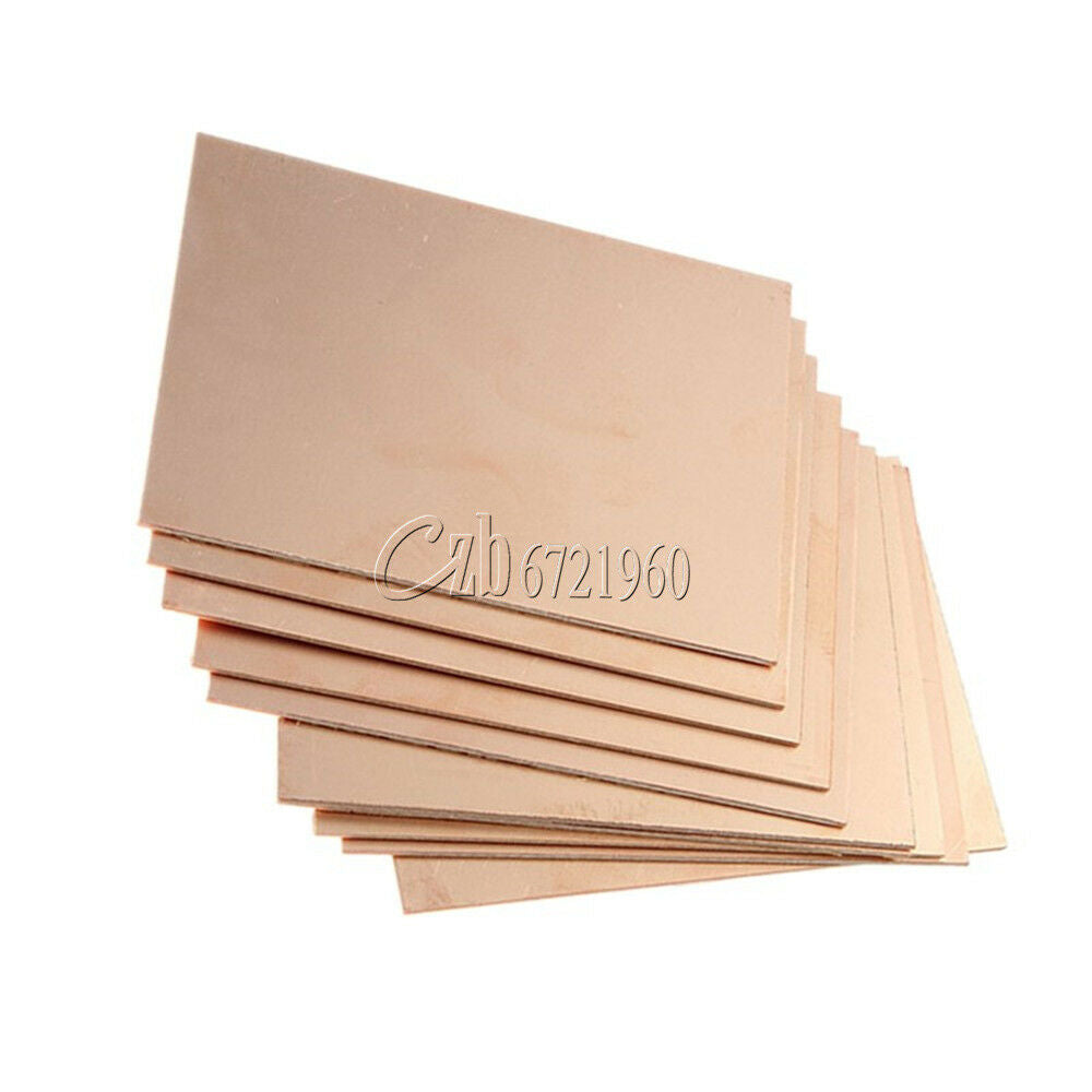 10PCS 7x10cm PCB Single Side Copper Clad plate DIY PCB Laminate Circuit Board