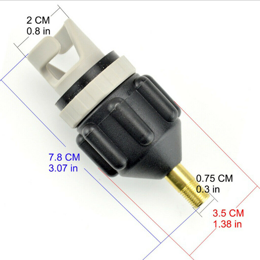 Inflatable Boat Air Valve Adaptor Stand Up Paddle Board Accessories