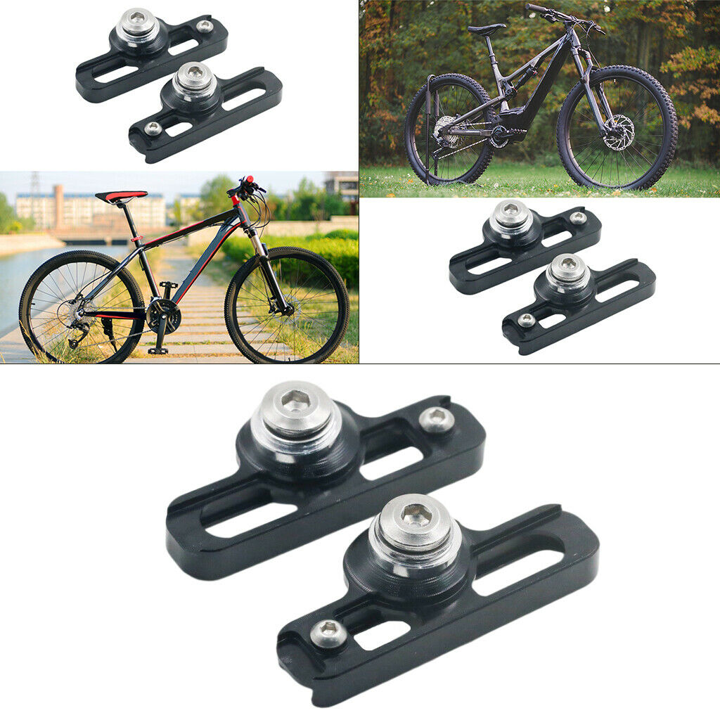 Cycle Brakes Blocks Extension Set 1 Pair C Shaped Replacement for Bike