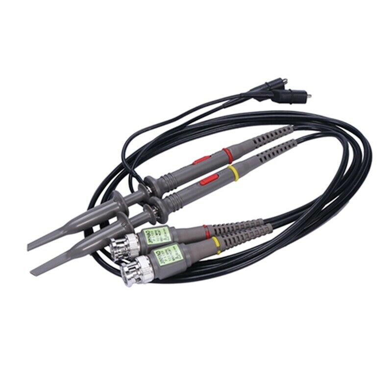 2 Pack P6100 100 MHz Oscilloscope Probe 10:1 and 1:1 Switchable for Rigol AtteI9