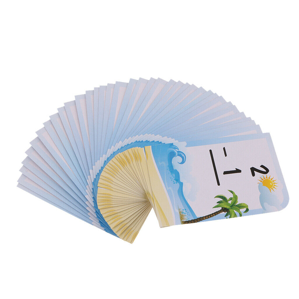 144 Pieces Math Flash Cards Addition Subtraction Multiplication Division