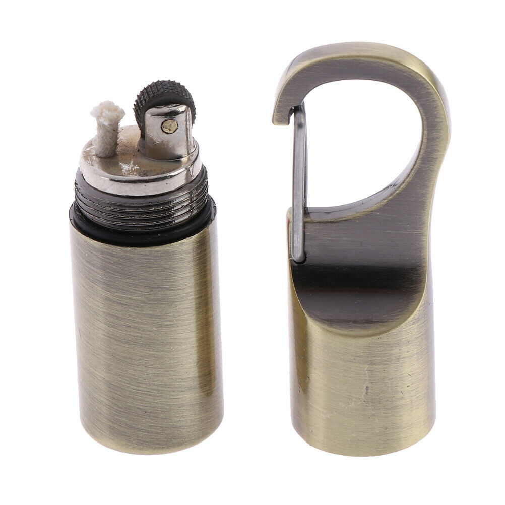 Kerosene lighter capsule gasoline lighter inflated key chain lighter buckle Fad