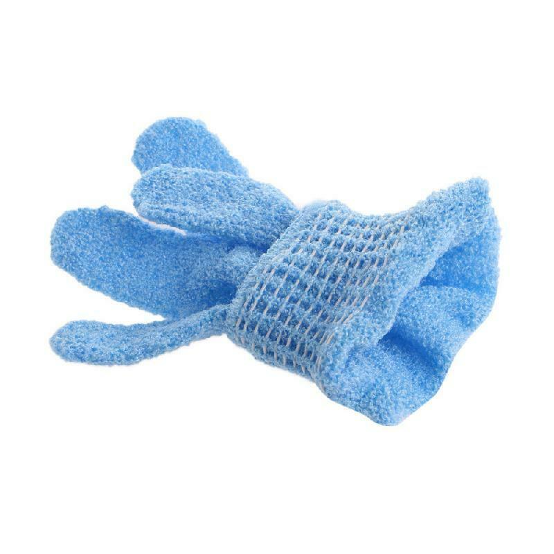 1Pc Bath Glove Exfoliating Wash Skin Spa Massage Shower Scrub Scrubber