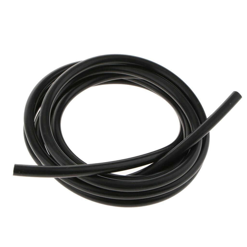 2pcs Silicone Vacuum Hose Tube 3 Meters High Performance Pipe (Blue+Black)