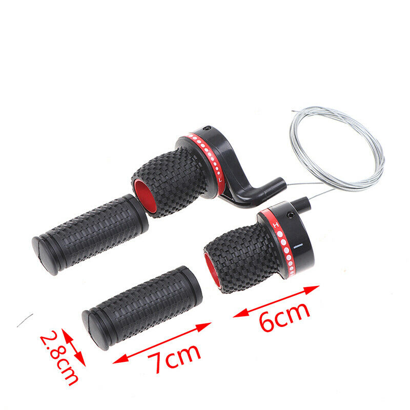 1 Pair Twist Cycling Gear Shifters Bike Grip Speed Conjoined DIP DerailleurBDAU