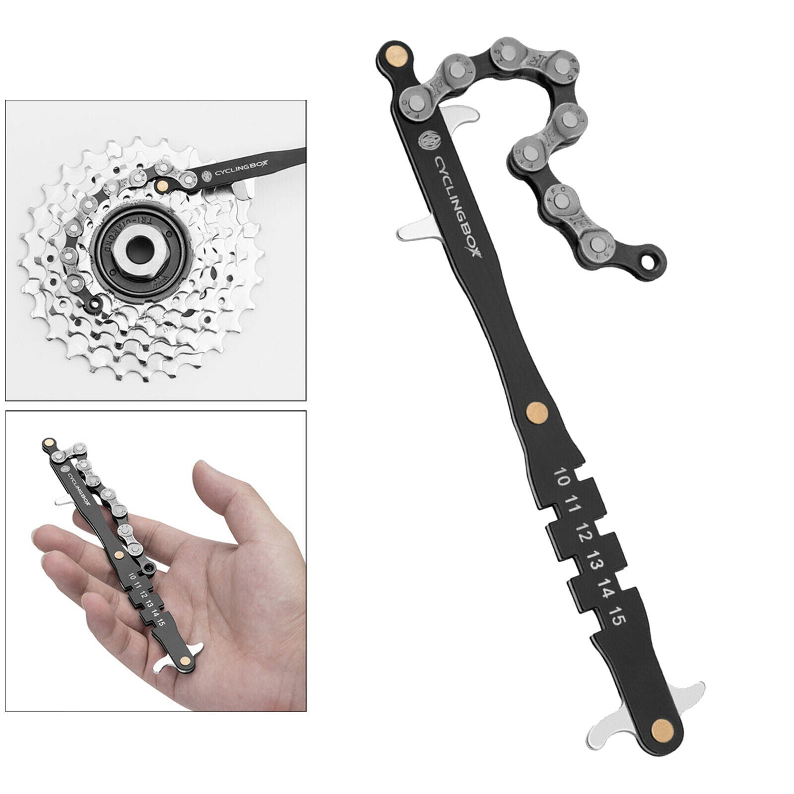 Cassette Remover Tool Flexible Easy to Operate for Road Bike Repair Tools