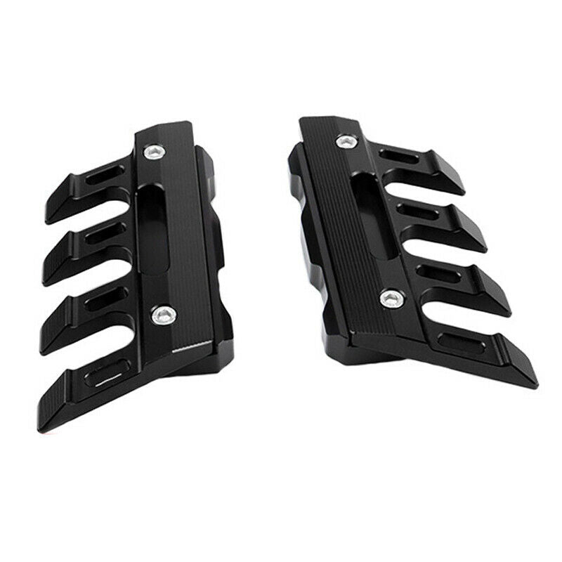 Motorcycle CNC AntiFall Front Fork Fender Cover Protection Mud Flap Splash Guard