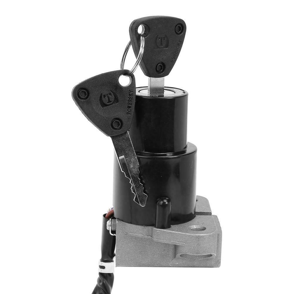 Motorcycle Ignition Switch Lock Assembly with 2 Keys for Yamaha DT 125R @