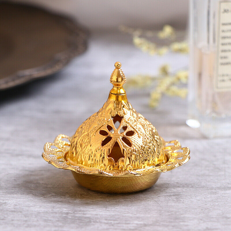 Metal Incense Burner Buddhism Incense Holder Home Teahouse Aromatherapy F.l8