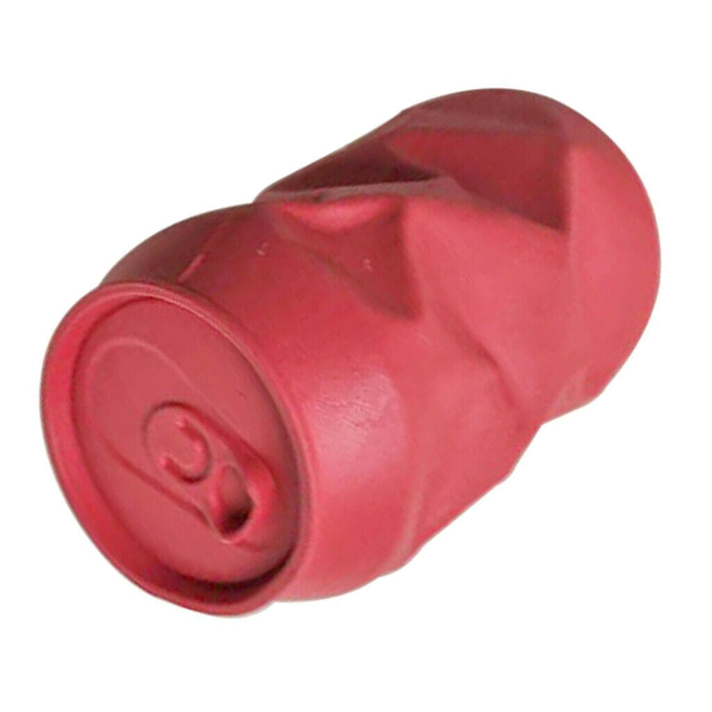 Cans Shape Pet Chew Bite Toys Dog Teething Clean Toys For Dogs Puppy Red