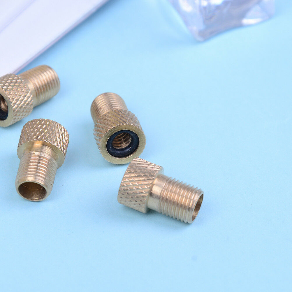 4Pcs/Set To Valve Adapter Converter Road Bike Bicycle Pump Tube 1. VxJ'JIJ Fx
