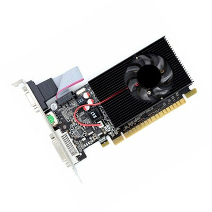 PCI-E GT730 2GB Graphics Card 64Bit DDR3 GT 730 2G D3 DVI VGA Game Video Cards