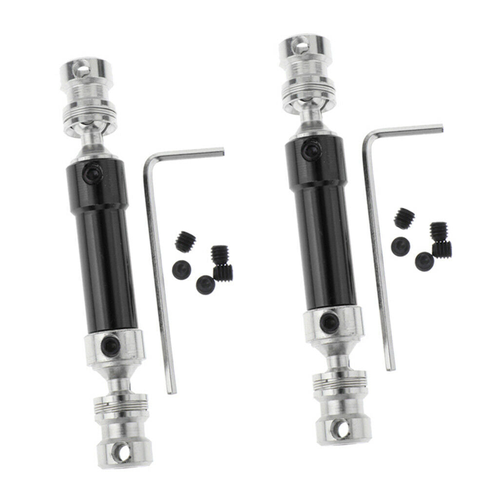 2x 1/12 RC Universal Drive Shaft for WLTOYS 12428 12423 Crawler Replacements